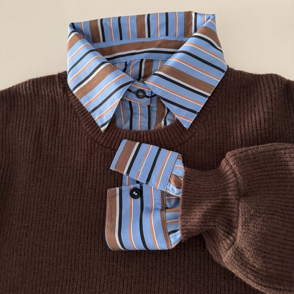 Commense 2 in 1 Ribbed Cutout Sweater NWT, Size S - Picture 9 of 14